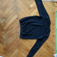 Оригинална черна  блуза с дълъг ръкав на Hugo Boss, снимка 1 - Блузи - 44960948