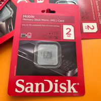 MICRO MEMORY STICK M2 2GB SANDISK, снимка 2 - Карти памет - 44987717