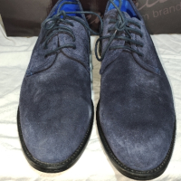 Елегантни мъжки обувки от естествен велур Senator №41, снимка 3 - Официални обувки - 44990454