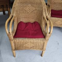 Комплект от 6 ратанови кресла , снимка 3 - Градински мебели, декорация  - 45455246