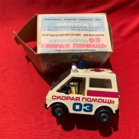 Стара ламаринена играчка линейка, снимка 7 - Колекции - 44229618