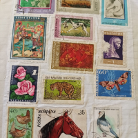 колекция от стари пощенски марки , снимка 6 - Филателия - 45024856