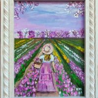 Пролетни картини за подарък за Великден. Цени в описанието. , снимка 4 - Картини - 45448698