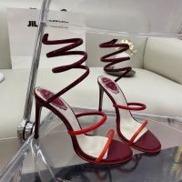 дамски елегантни обувки RENE CAOVILLA-реплика, снимка 13 - Дамски обувки на ток - 45389301