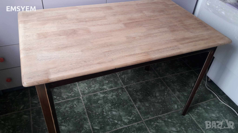 Дървена трапезна  маса , снимка 1