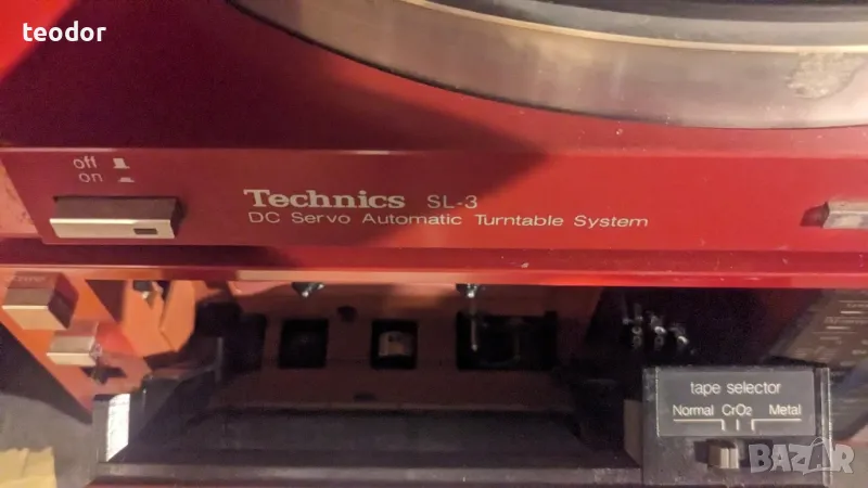 Тангенциален грамофон Technics SL3 , снимка 1