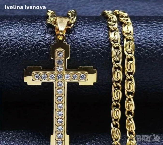 Ланец с кръст , снимка 1