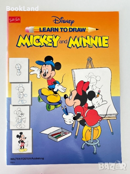 Learn to draw Mickey and Minnie| Disney| Как да нарисуваш Мики и Мини , снимка 1