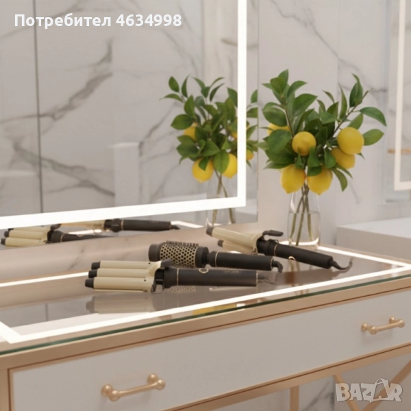 S&R Styling SD-691B – Мултифункционален комплект за оформяне на коса 4 в 1, снимка 1