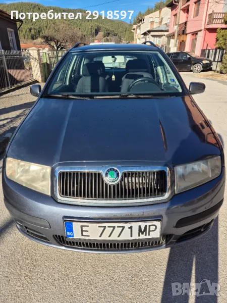 Skoda Fabia 1.4, 75 кс combi газ уникална, снимка 1