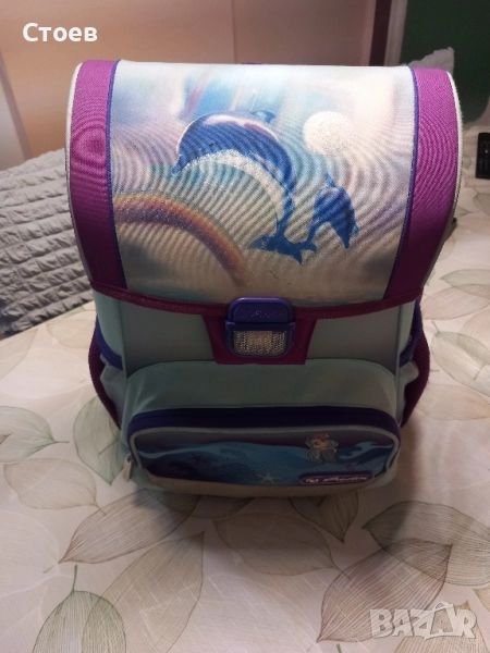 Продавам ортопедична ученическа Раница Herlitz Loop, Размери 37, снимка 1