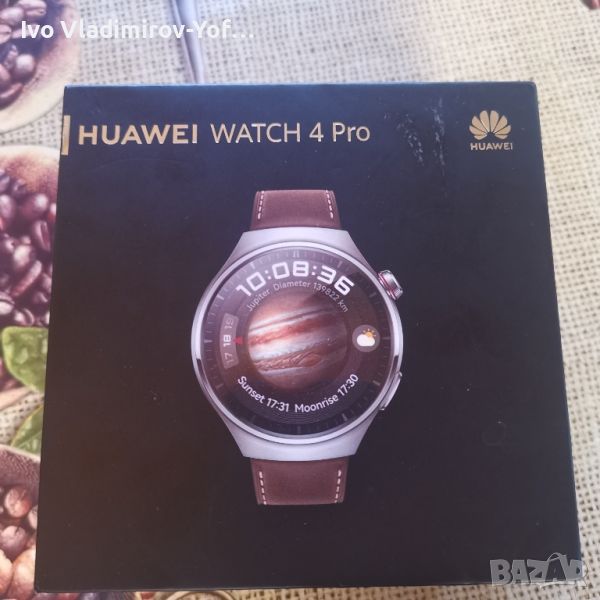 Продавам смарт часовник Huawei Watch Pro LTE (ПРОДАДЕНО), снимка 1