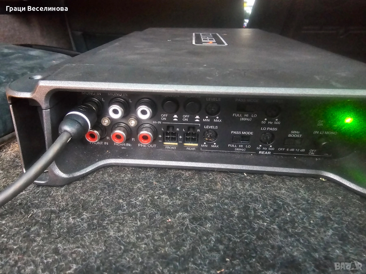 Автомобилен усилвател Hertz, снимка 1