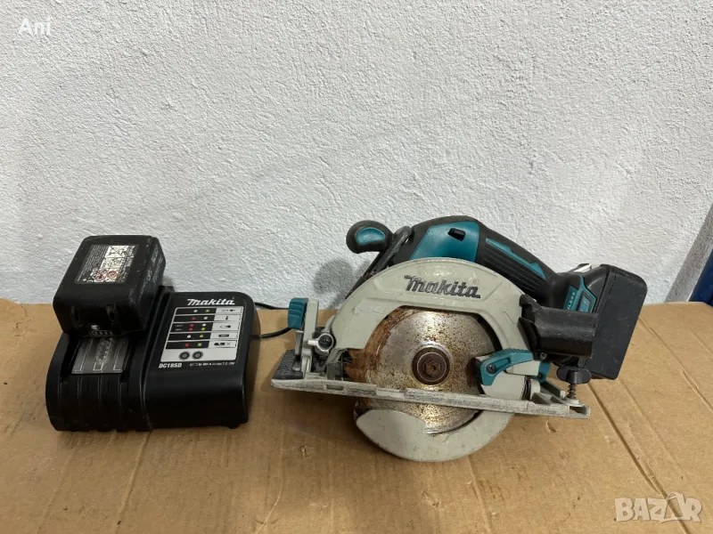 Ръчен циркуляр - Makita 18 V li ion BL, снимка 1