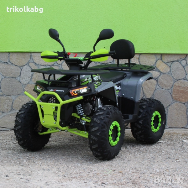 Бензиново АТВ 150сс Predator GREEN/GRAY с автоматична скоростна кутия, снимка 1