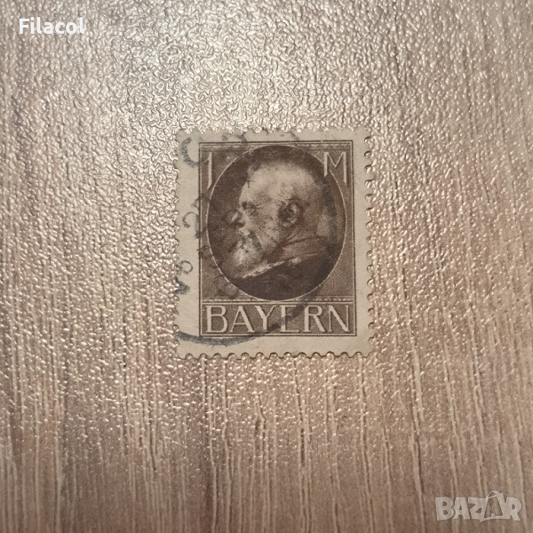 Бавария 1914 г.  Крал Лудвиг III, снимка 1
