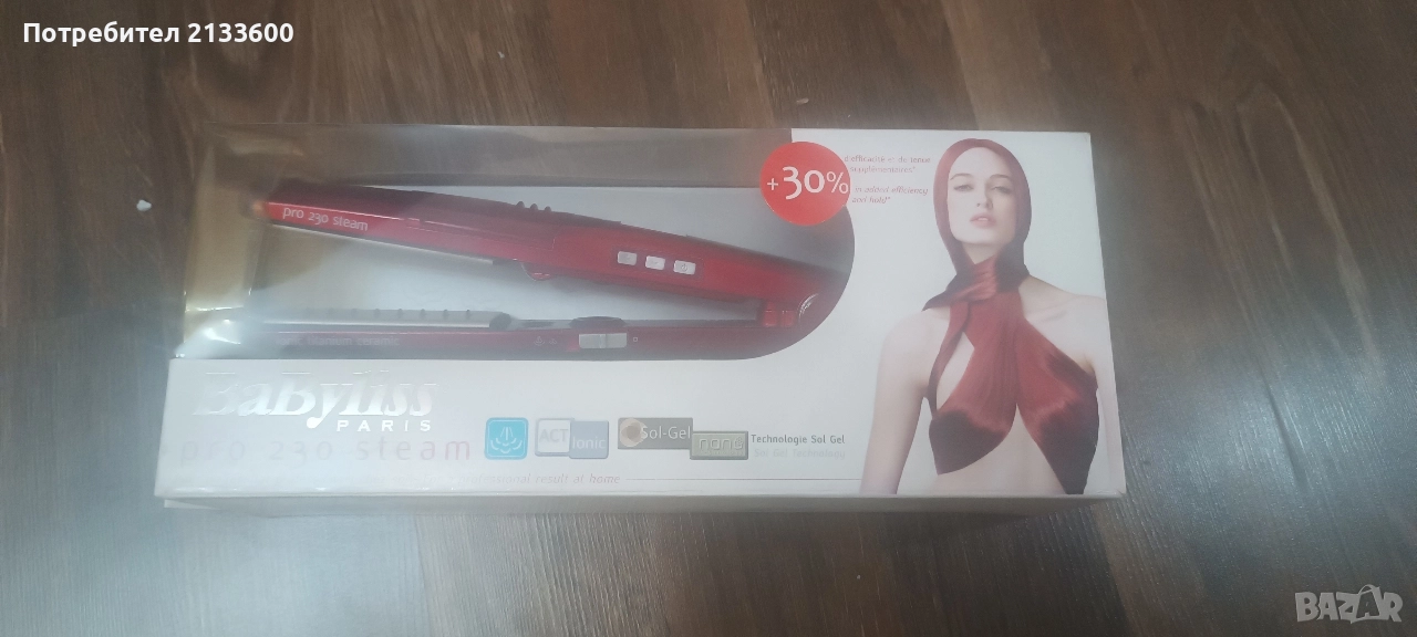 Преса за изправяне на коса , снимка 1