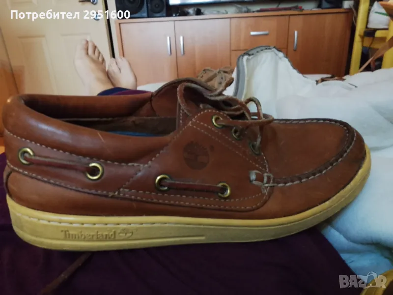 Ном.7 /40.5/ TIMBERLAND естествена кожа , снимка 1