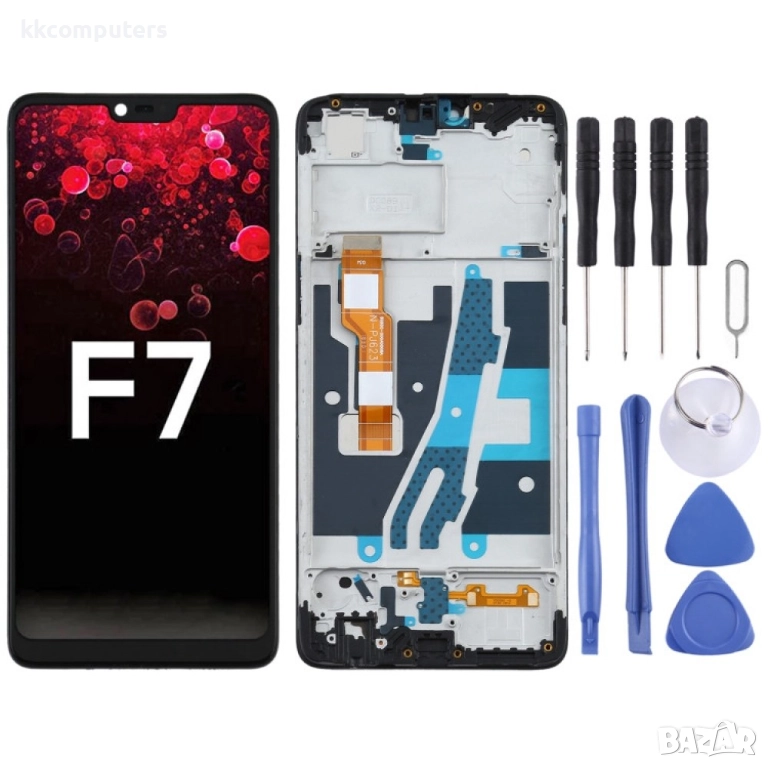 LCD Дисплей и Тъч Скрийн за OPPO A3 / F7 PADM00 CPH1837 PADT00 CPH1819 CPH1821, снимка 1