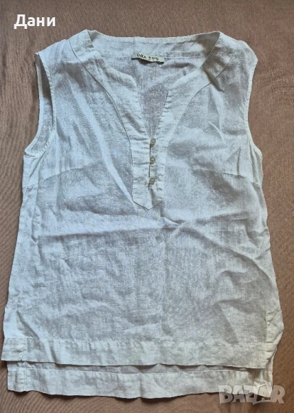 Висококачествен ленен потник DIKA, снимка 1