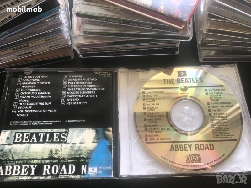 CD The Beatles – Abbey Road ORIGINAL USA PRESS Parlophone CDP 7 46446 2, снимка 1