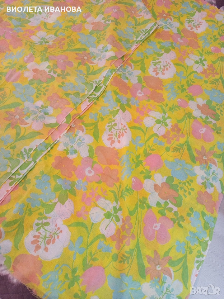 плат за чаршафи., снимка 1