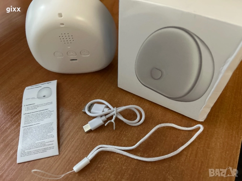 Бял шум LED нощна лампа за сън, снимка 1