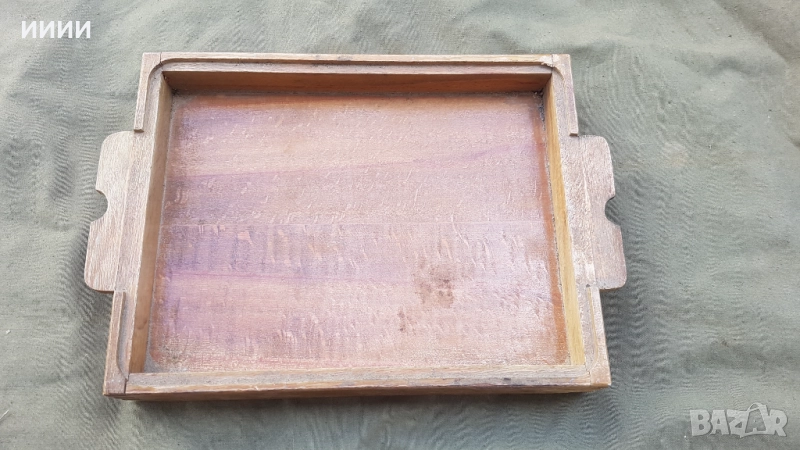 Дървен поднос, снимка 1