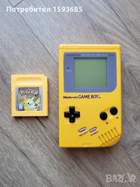 Nintendo Game Boy DMG-01 + Pokemon Yellow , снимка 1