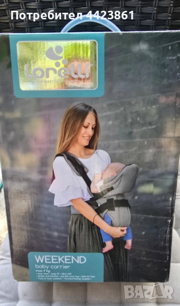 Кенгуру Lorelli weekend, снимка 1