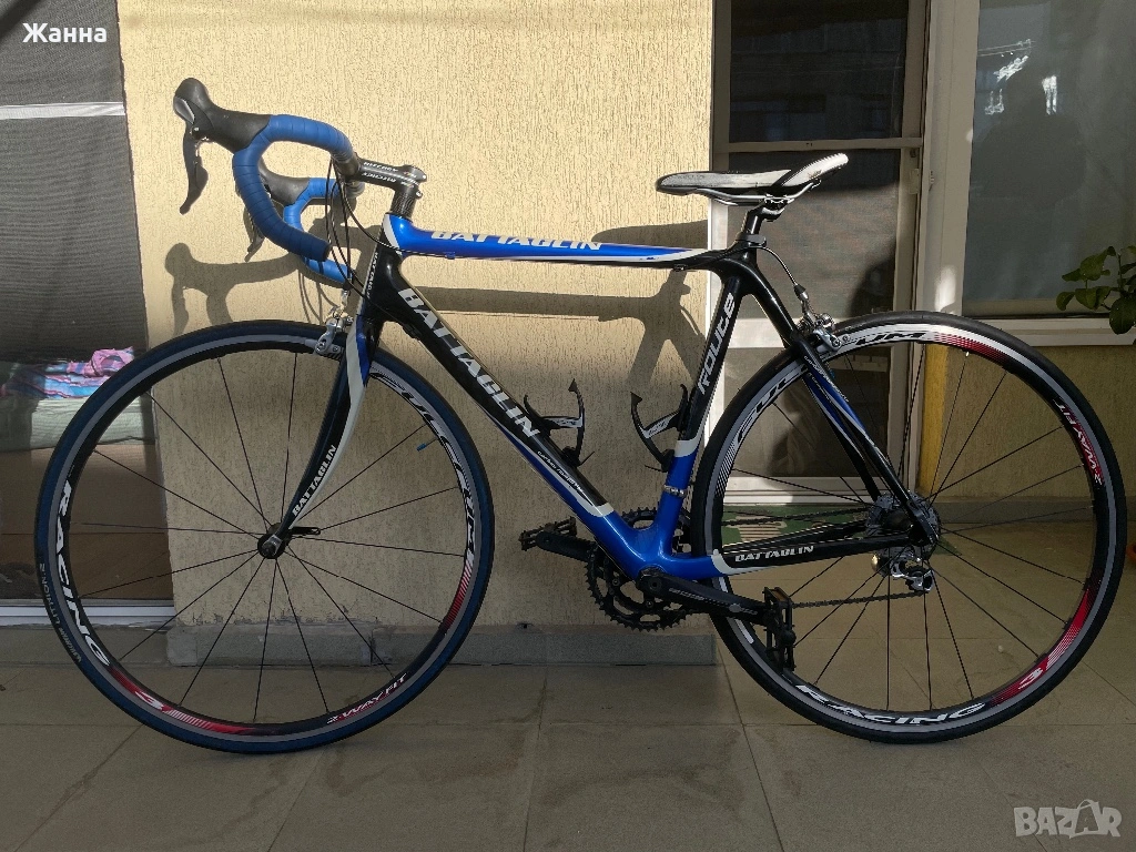 Шосеен велосипед Battaglin Route – карбон, Shimano Ultegra, 7.5 кг, снимка 1
