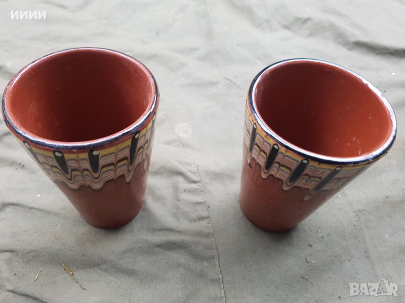 Голяма керамична чаша 2 бр, снимка 1