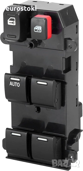 Блок превключвател за електрически стъкла от страната на водача 35750-SWA-K01, резервна част за Hond, снимка 1