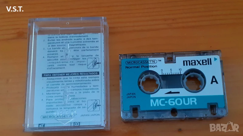 Мини Аудио Касета MAXELL 60 мин. за Факс,Тел.Секретар, снимка 1