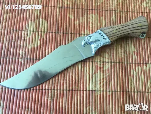 Руски нож "ОРЕЛ" -Стомана 65Х13; размер 160Х270, снимка 1