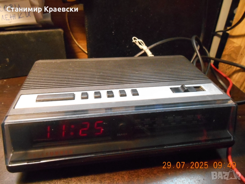 Telefunken Digitale 10 -2 Radio clock alarm - vintage 81, снимка 1