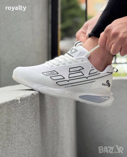 EA7 бели мъжки маратонки , снимка 1