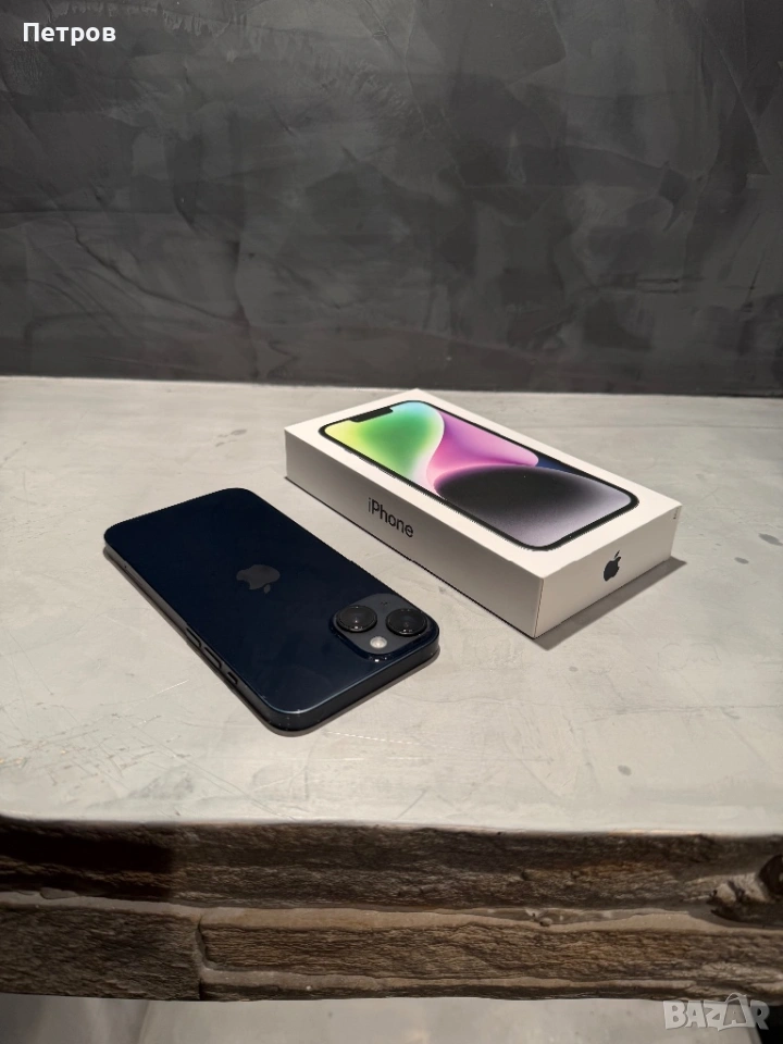 КАТО НОВ Iphone 14 Midnight 128 GB, снимка 1