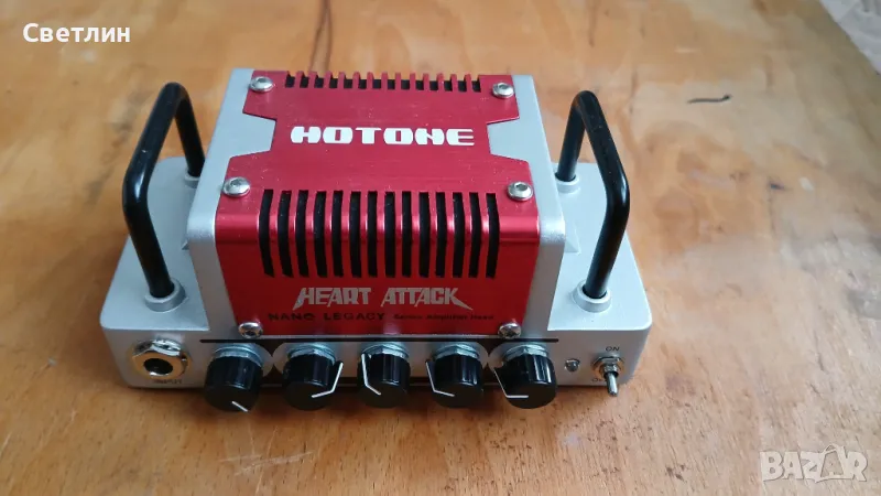 Hotone Heart Attack, hi gain guitar amp, усилвател за китара 5 вата, снимка 1