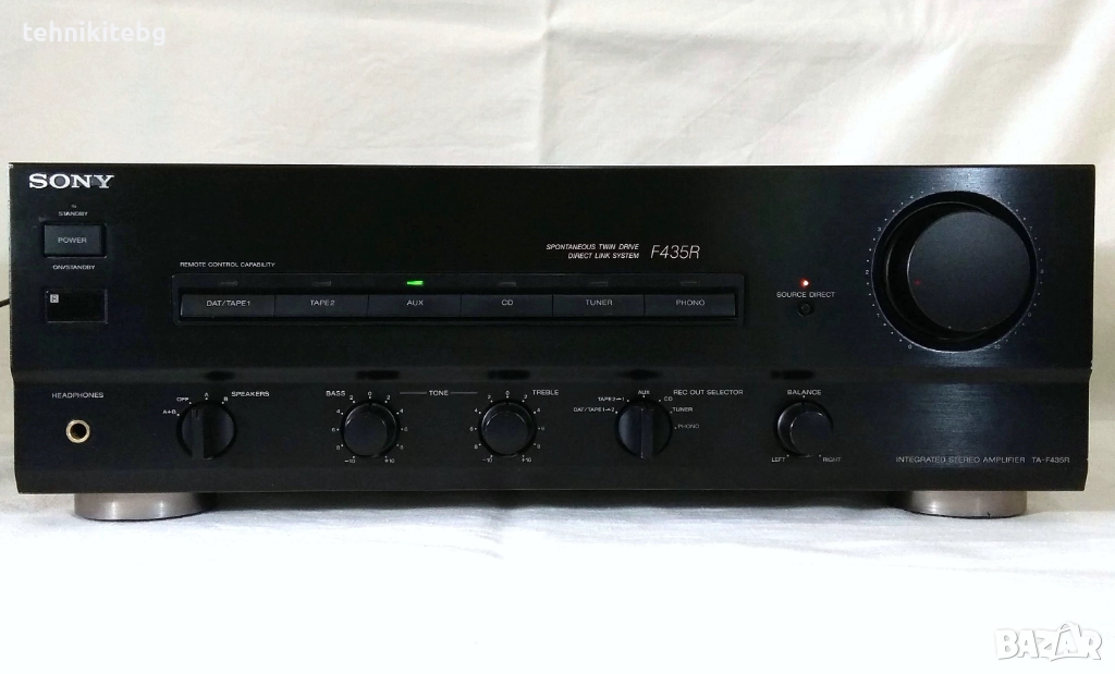 ⭐⭐⭐ SONY TA-F435R ⭐⭐⭐ Качествен и мощен усилвател , 2 х 85/80 вата (4/8 ома), снимка 1