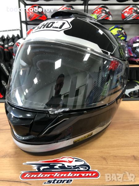 Мото каска SHOEI GT-AIR ,размер S 55-56см. вградени очила,висок клас!, снимка 1