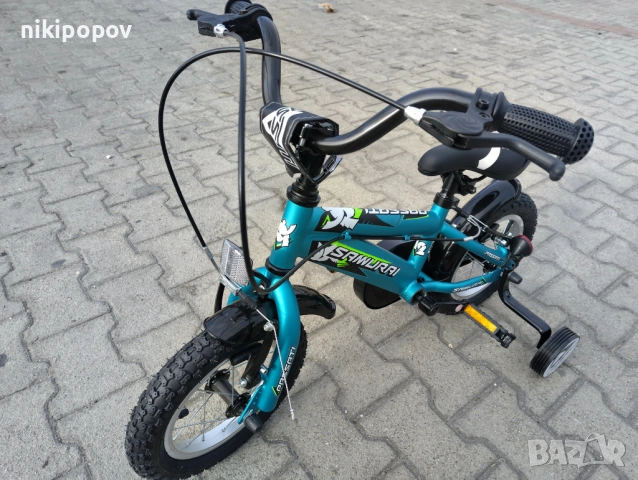 PASSATI Велосипед 12" SAMURAJ син, снимка 6 - Велосипеди - 53531874