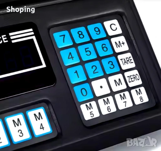 Електронен кантар с капацитет 40 кг и вградена батерия, снимка 3 - Везни - 53193364