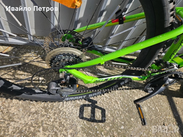 Хидравлика-алуминиев велосипед 27.5 цола SCOTT-шест месеца гаранция, снимка 6 - Велосипеди - 54118351
