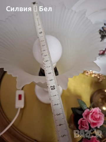 Винтидж лампа, снимка 10 - Настолни лампи - 51267456