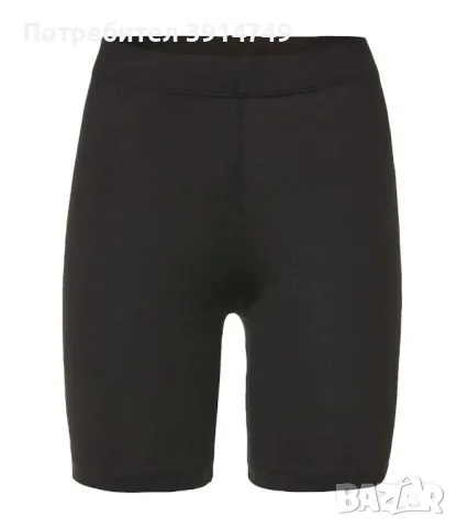 НОВИ дамски еластични шорти за колоездене, черни, XS