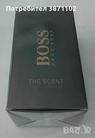 41. Hugo Boss The Scent Eau de Toilette 100 ml – мъжки парфюм фабрично запечатан, снимка 2 - Мъжки парфюми - 53492572