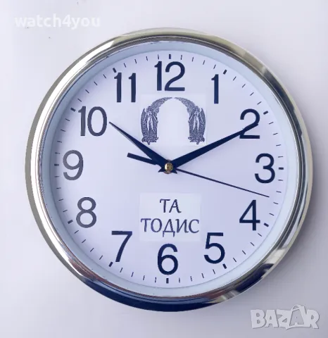 НОВ КАЧЕСТВЕН СТЕНЕН ЧАСОВНИК. СТЕННИ ЧАСОВНИЦИ С ГОЛЕМИ ЦИФРИ.WALL CLOCK. STENEN CHASOVNIK, снимка 13 - Стенни часовници - 24578980