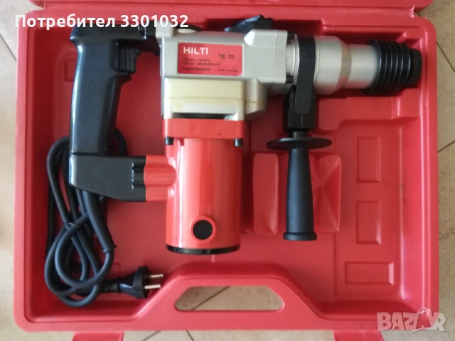 НОВО!!! HILTI TE 72,Германия,с куфар - кърти и пробива