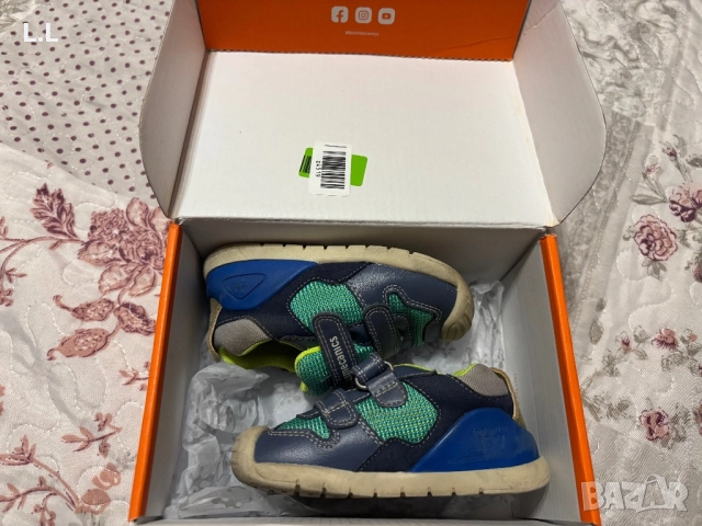 Бебешки сникърски за прохождане Biomecanics, снимка 2 - Бебешки обувки - 52594131